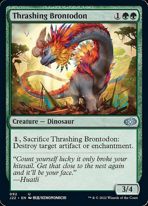 Thrashing Brontodon (J22))