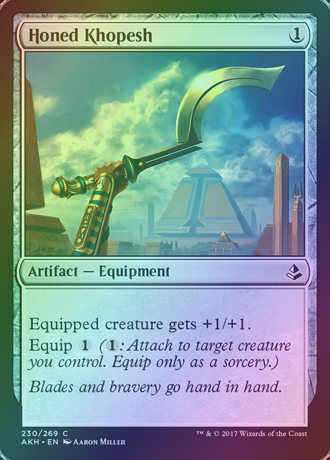 Honed Khopesh (AKH) (230) / Foil