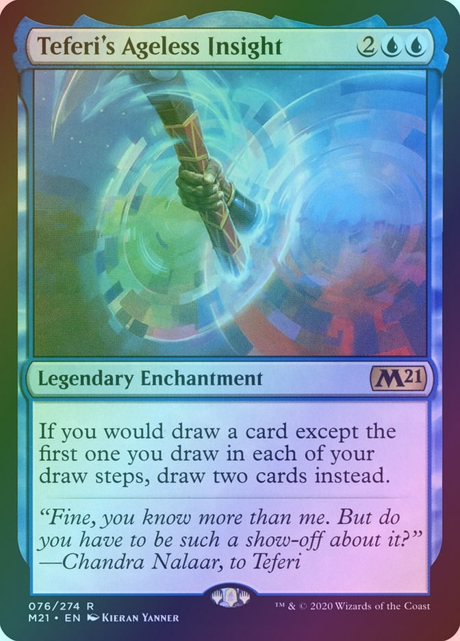 Teferi's Ageless Insight (M21) (76) / Foil