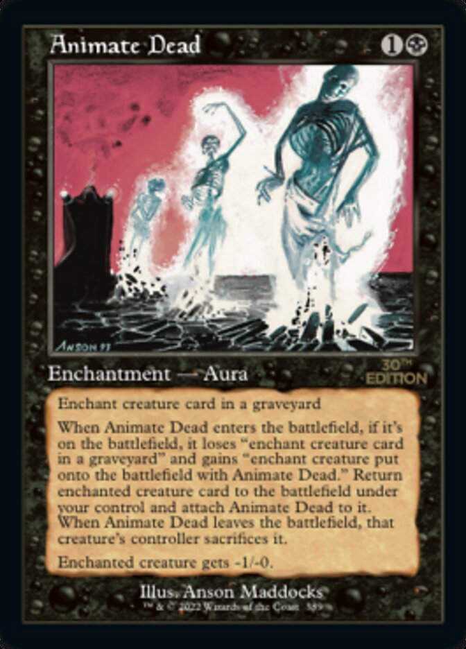 Animate Dead (30a) / Retro Frame
