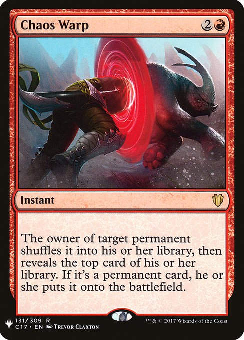 Chaos Warp (PLST) (C17-131)