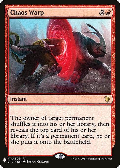 Chaos Warp (PLST) (C17-131)