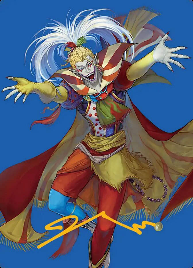 Kefka, Court Mage // Kefka, Court Mage (AFIN) (46) /  Firmada