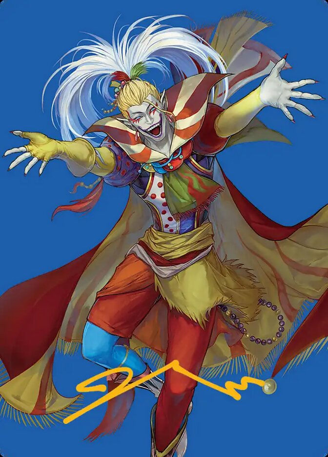 Kefka, Court Mage // Kefka, Court Mage (AFIN) (46) /  Firmada