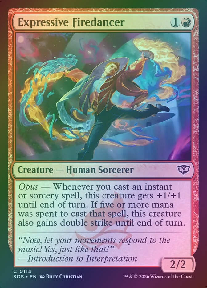 Expressive Firedancer (SOS) (114) / Foil