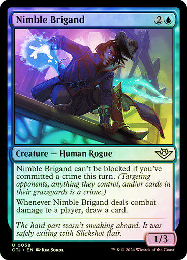Nimble Brigand (otj) (58) / Foil