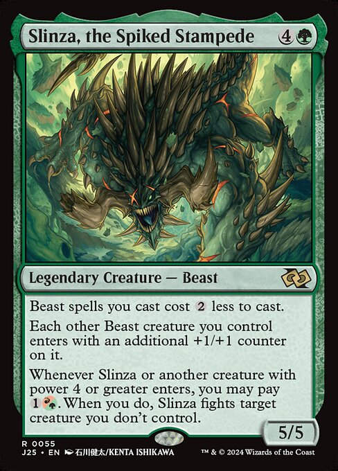 Slinza, the Spiked Stampede (J25) (55)