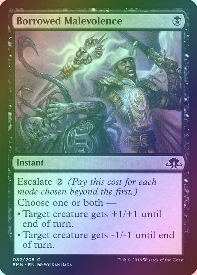 Borrowed Malevolence (EMN) (82) / Foil