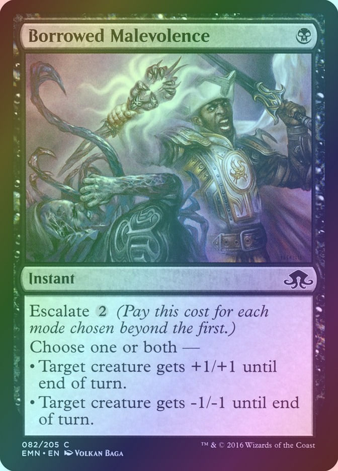 Borrowed Malevolence (EMN) (82) / Foil
