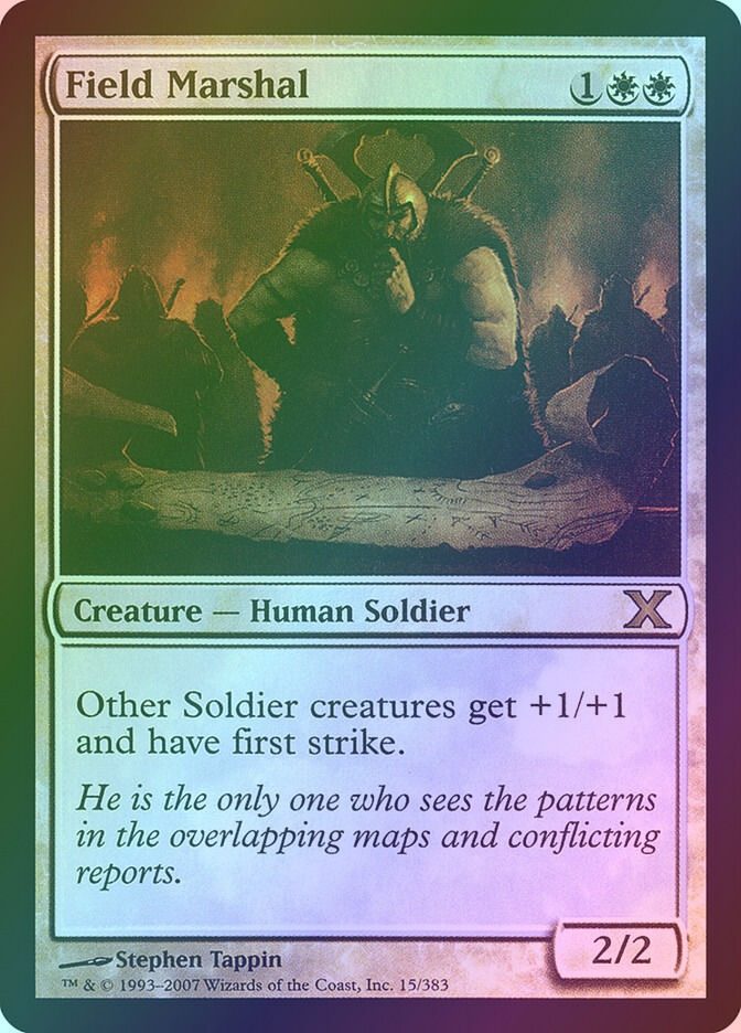 Field Marshal (10E) (15★) / Foil