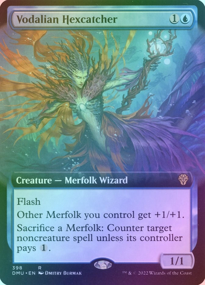 Vodalian Hexcatcher (DMU) (398) / Extended Art / Foil