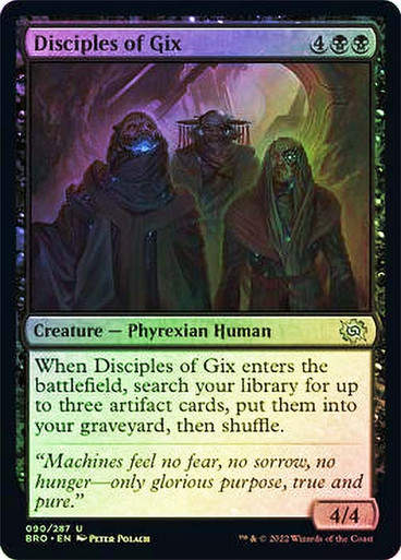 Disciples of Gix (BRO) / Foil