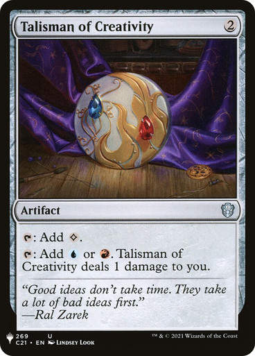 Talisman of Creativity (PLST) (C21-269)
