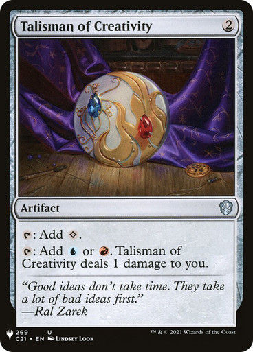 Talisman of Creativity (PLST) (C21-269)