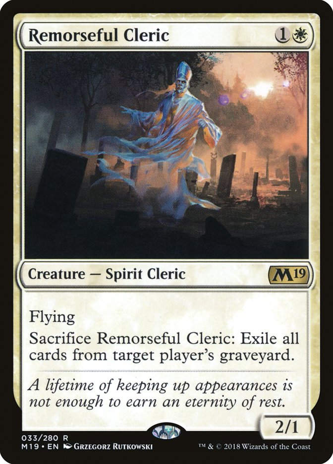 Remorseful Cleric (M19) (33)