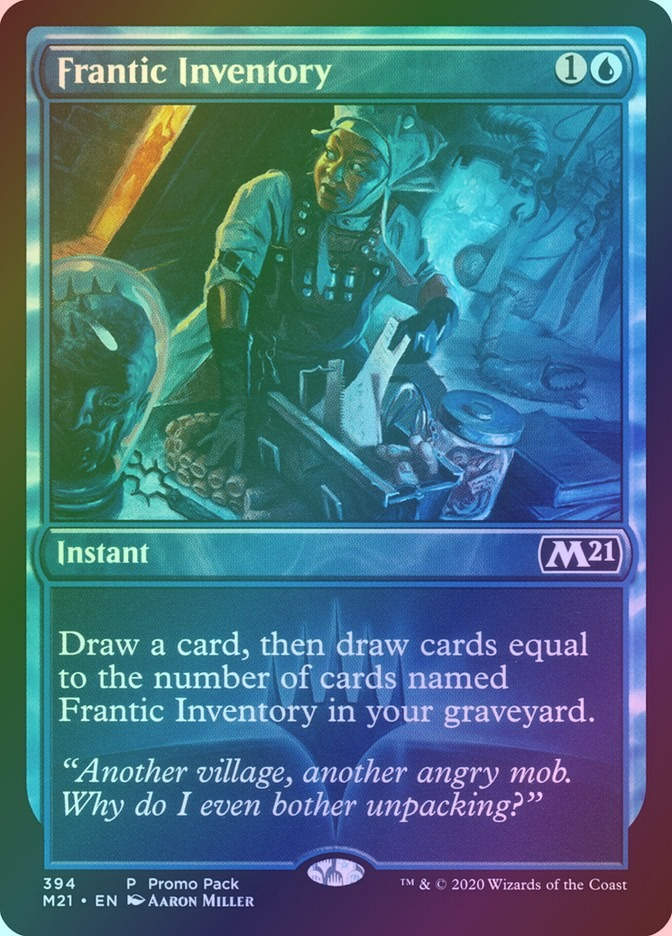 Frantic Inventory (M21) (394) / Foil