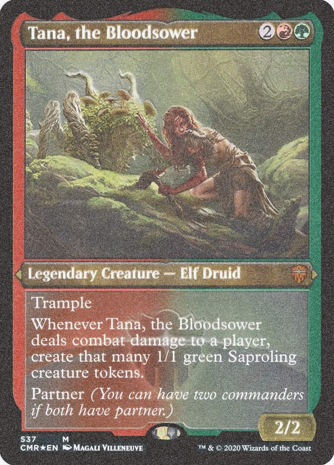 Tana, the Bloodsower (CMR) (537) / Foil Etched