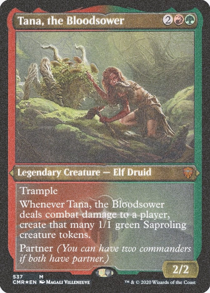 Tana, the Bloodsower (CMR) (537) / Foil Etched
