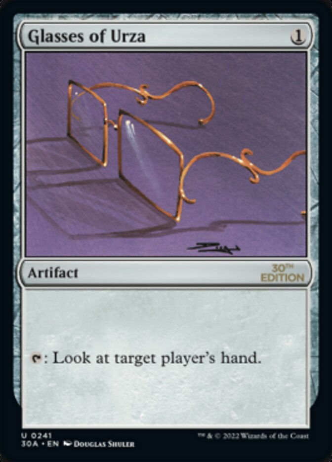 Glasses of Urza (30a)