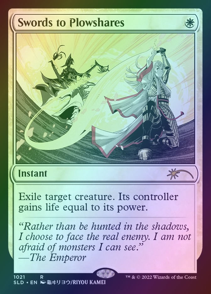 Swords to Plowshares (SLD) (1021) / Foil