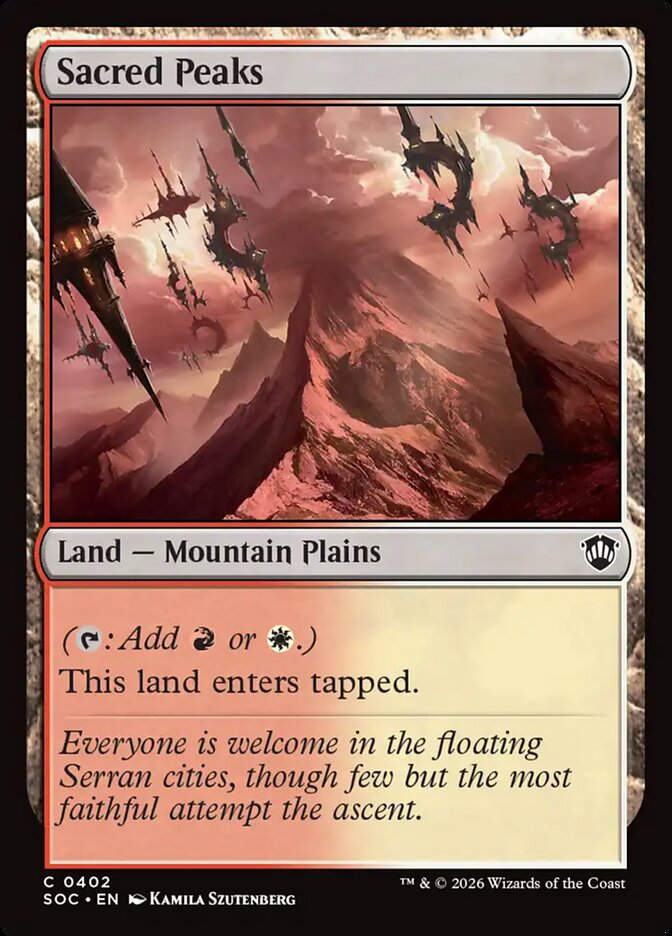 Sacred Peaks (SOC) (402)