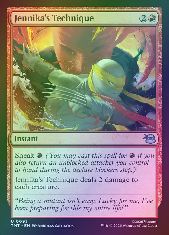 Jennika's Technique (TMT) (93) / Foil