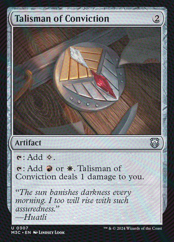 Talisman of Conviction (M3C) (307) / Ripple Foil