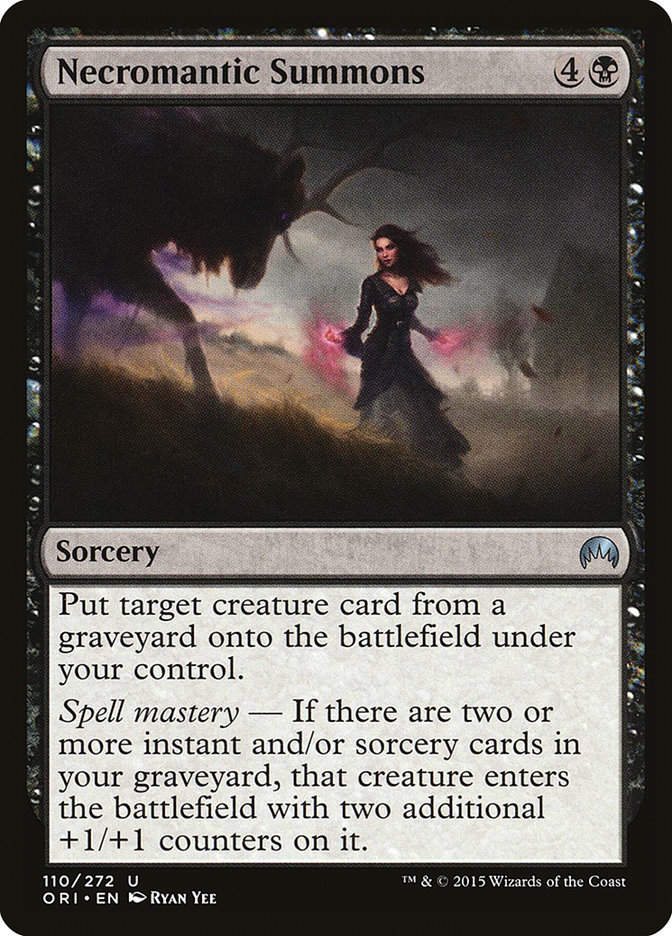 Necromantic Summons (ORI) (110)