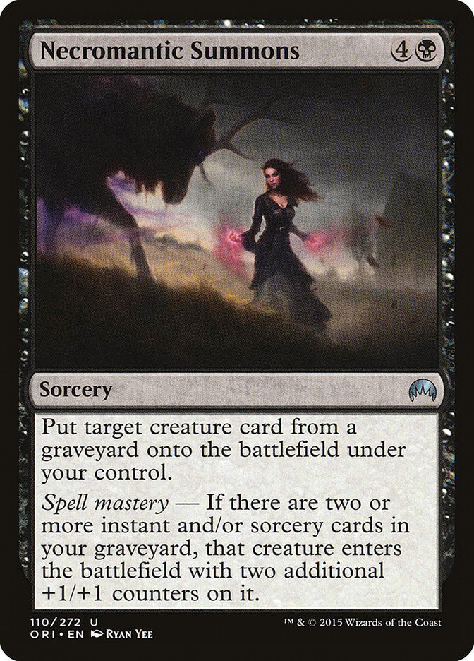 Necromantic Summons (ORI) (110)