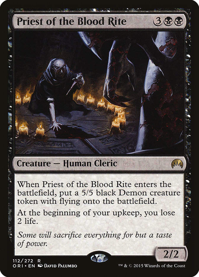Priest of the Blood Rite (ORI) (112)