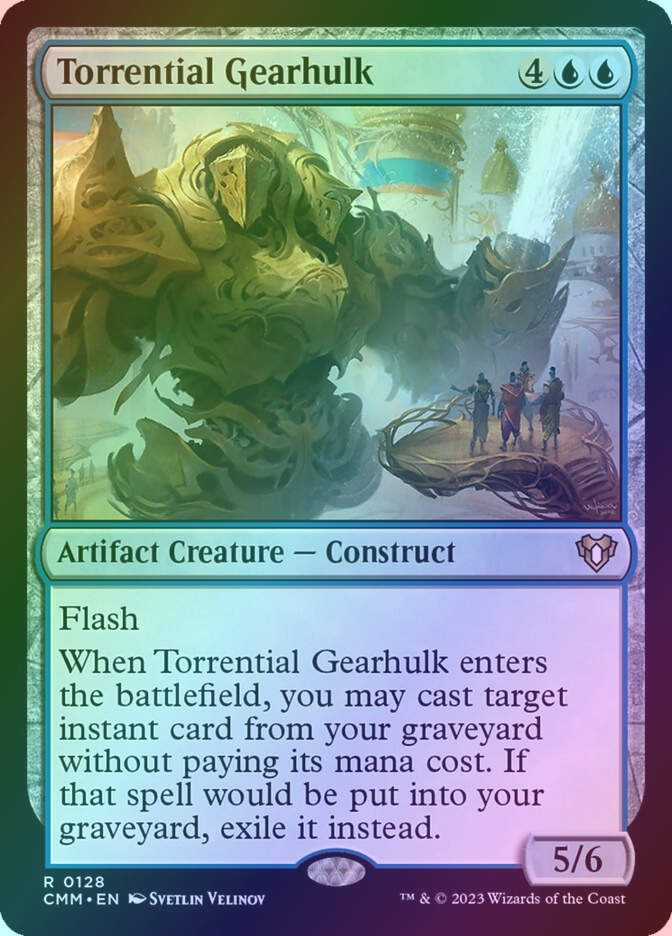 Torrential Gearhulk (CMM) (128) / Foil
