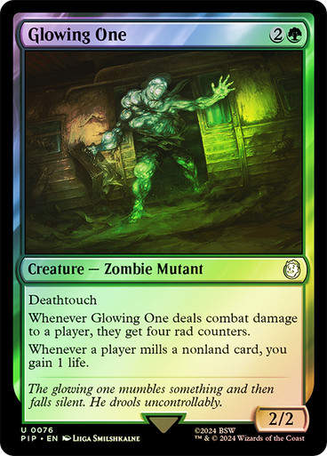 Glowing One (pip) (76) / Foil