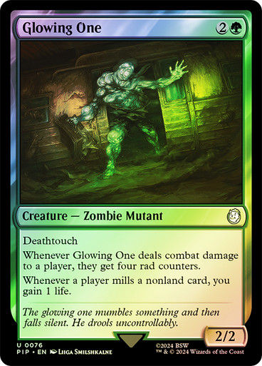 Glowing One (pip) (76) / Foil