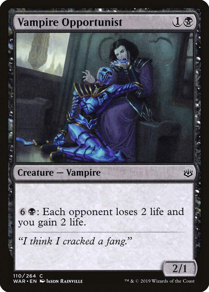 Vampire Opportunist (WAR) (110)