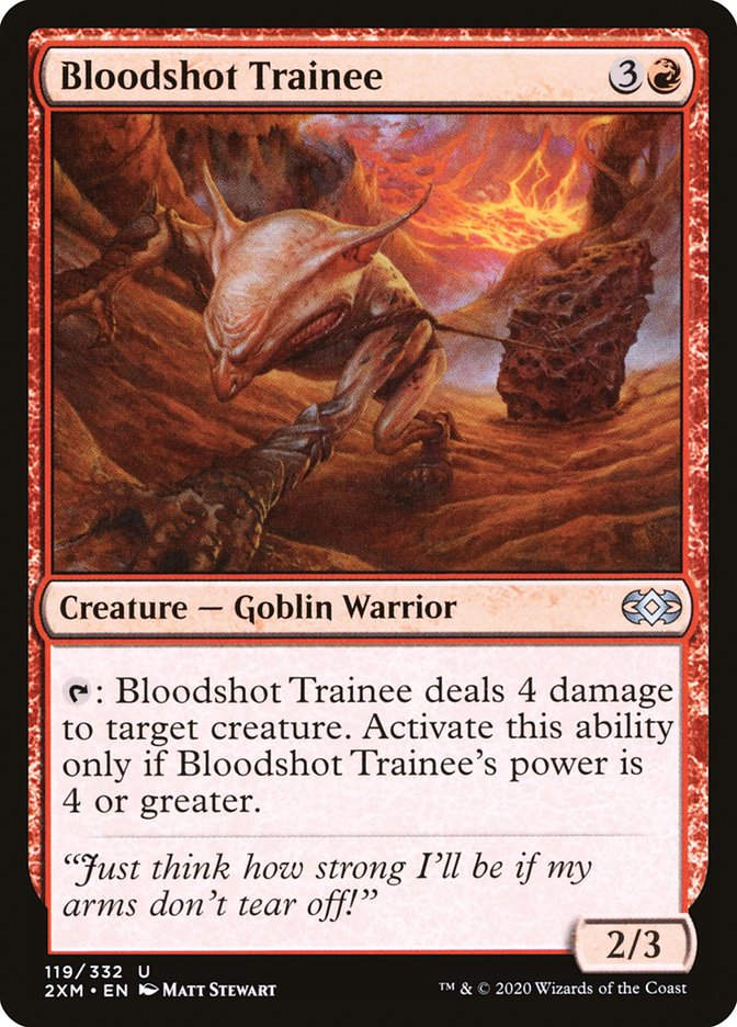 Bloodshot Trainee (2XM) (119)