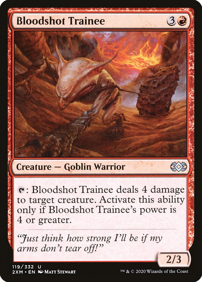 Bloodshot Trainee (2XM) (119)