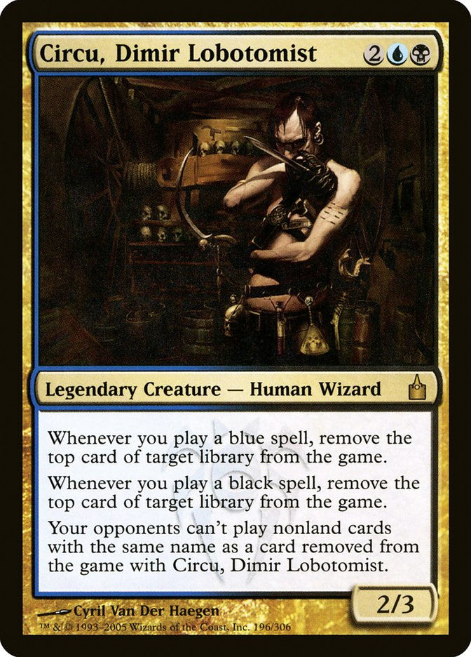 Circu, Dimir Lobotomist (rav)