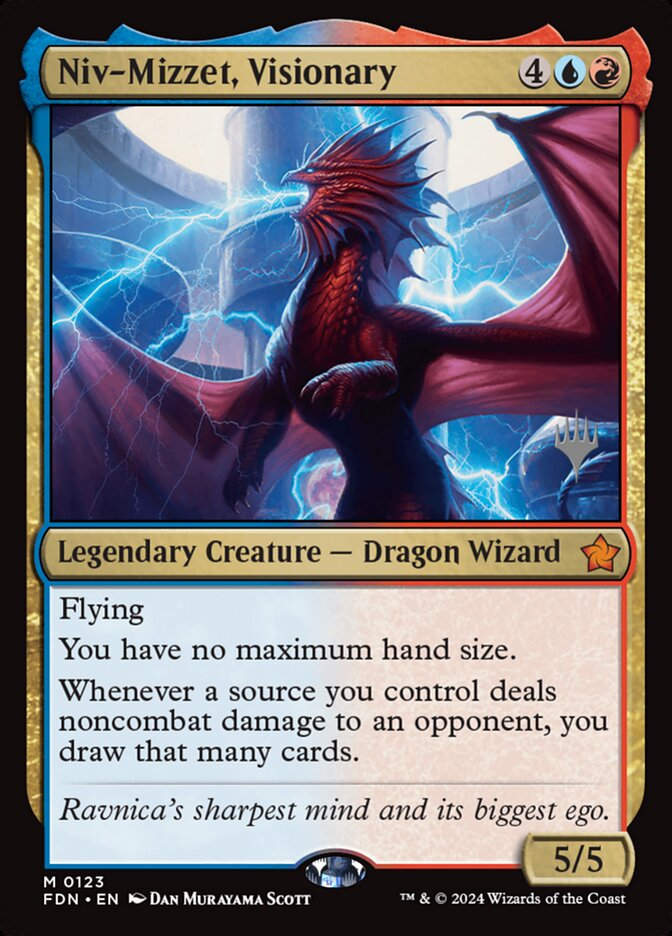 Niv-Mizzet, Visionary (PFDN) (123p)