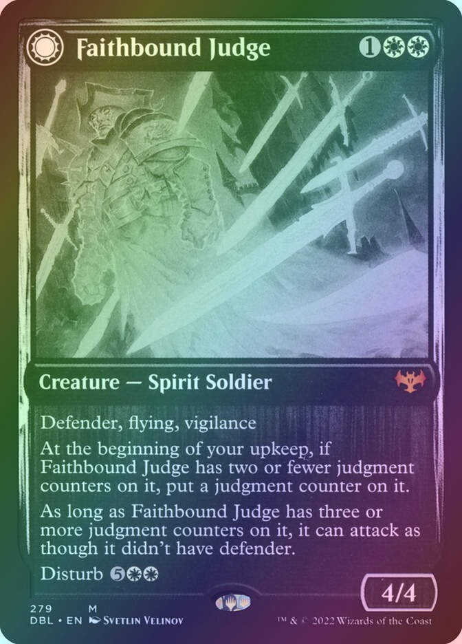 Faithbound Judge // Sinner's Judgment (DBL) (279) / Foil