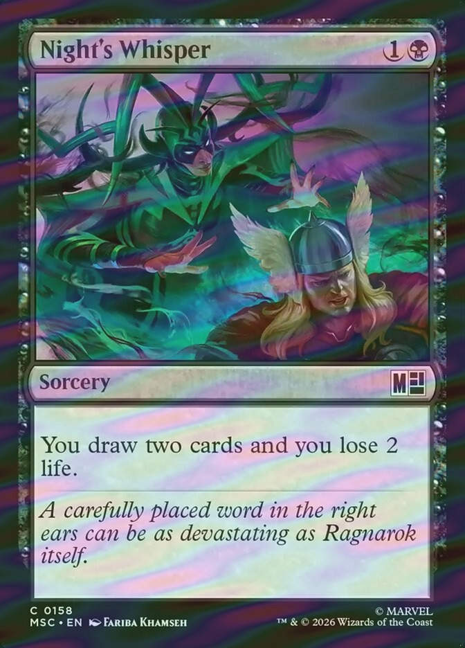 Night's Whisper (MSC) (158) / Surge Foil