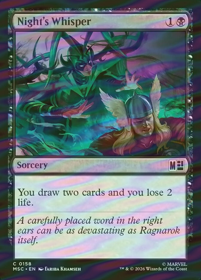 Night's Whisper (MSC) (158) / Surge Foil
