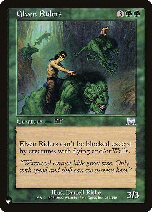 Elven Riders (PLST) (ONS-254)