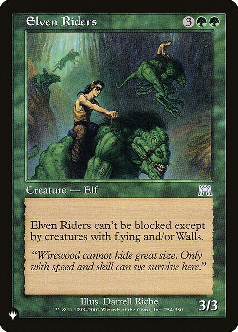 Elven Riders (PLST) (ONS-254)