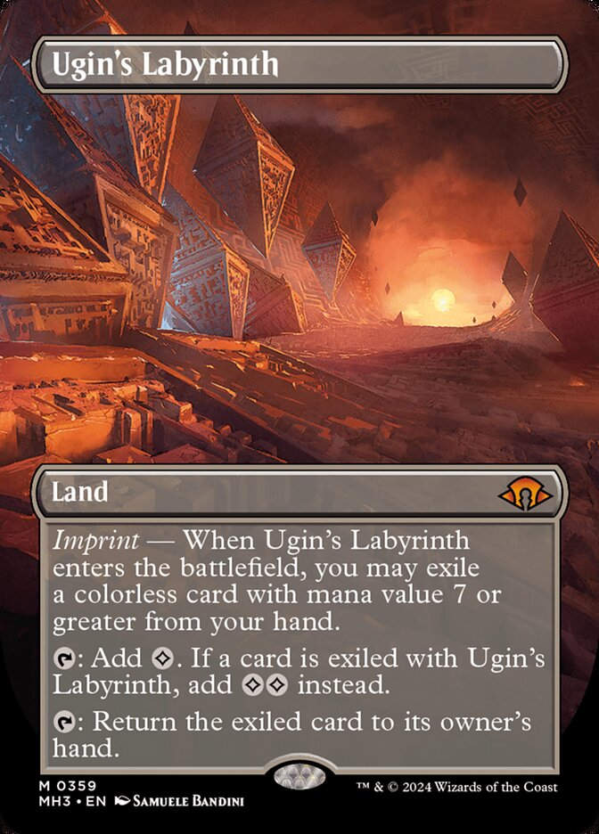 Ugin's Labyrinth (MH3) (359) / Borderless
