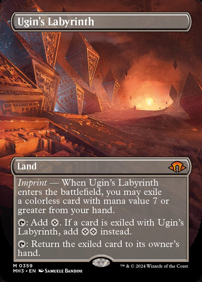 Ugin's Labyrinth (MH3) (359) / Borderless