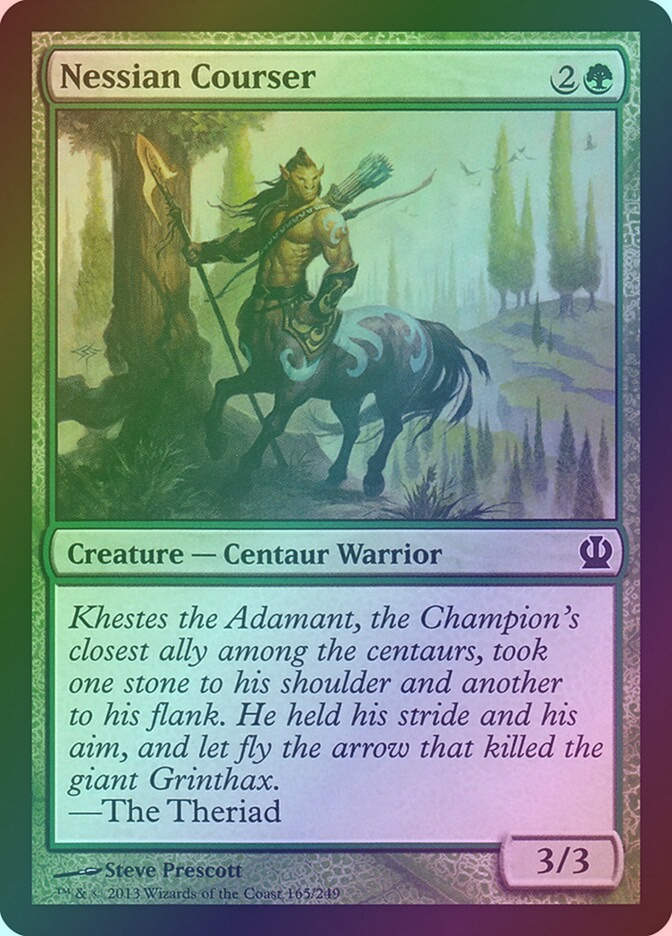 Nessian Courser (THS) (165) / Foil