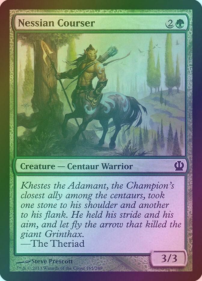 Nessian Courser (THS) (165) / Foil