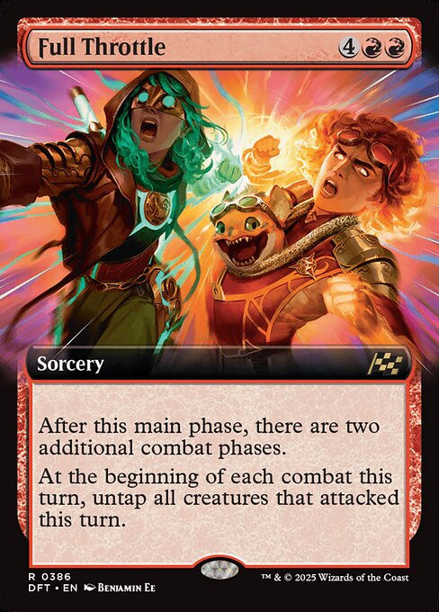 Full Throttle (DFT) (386) / Extended Art
