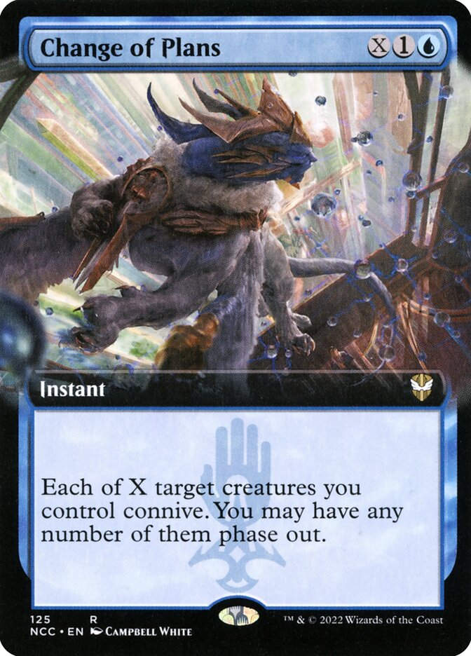 Change of Plans (NCC) (125) / Extended Art