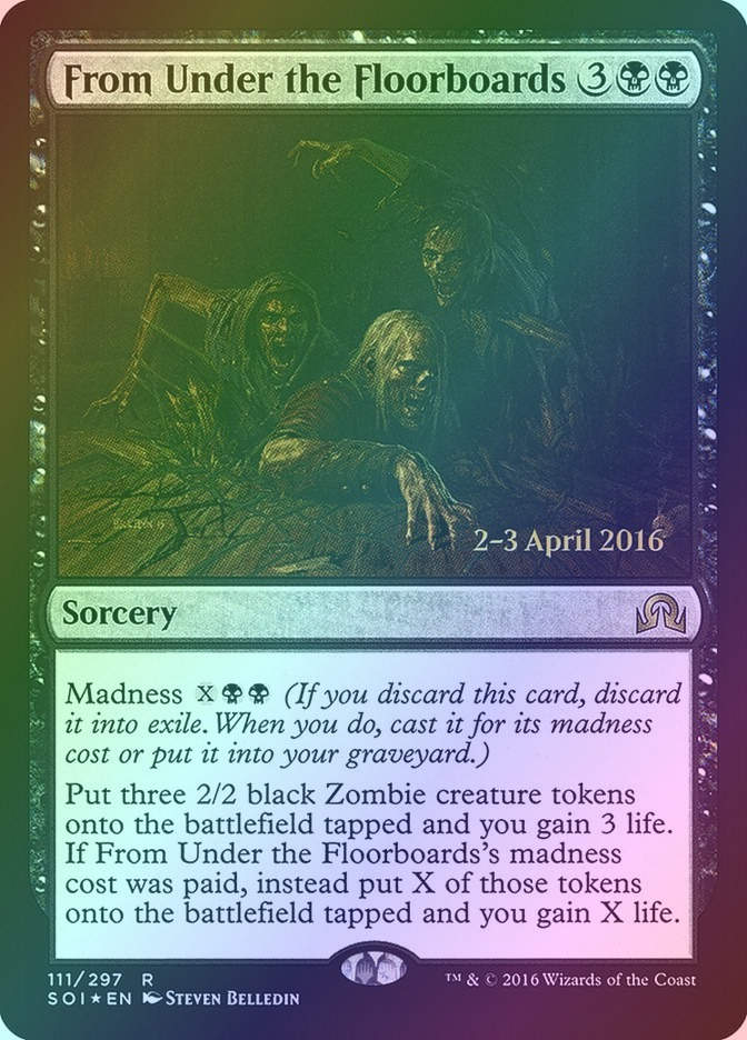 From Under the Floorboards (PSOI) (111s) / Foil